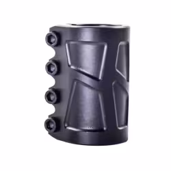 Зажим (хомут) для самоката Tech Team GV, 34,9 мм, SCS, 4 болта, для  Chopper, черный