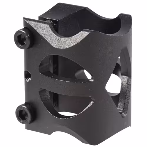 Зажим (хомут) для трюкового самоката Tech Team, HIC, 3 болта (Garm), черный