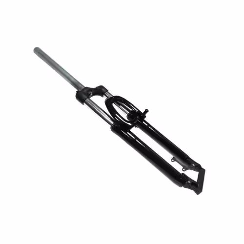 Вилка 27,5" амортизационная Partner, 1 1/8" (28,6), Al-корона, безрезьбовая, Disk/V-Brake, ход 120 мм