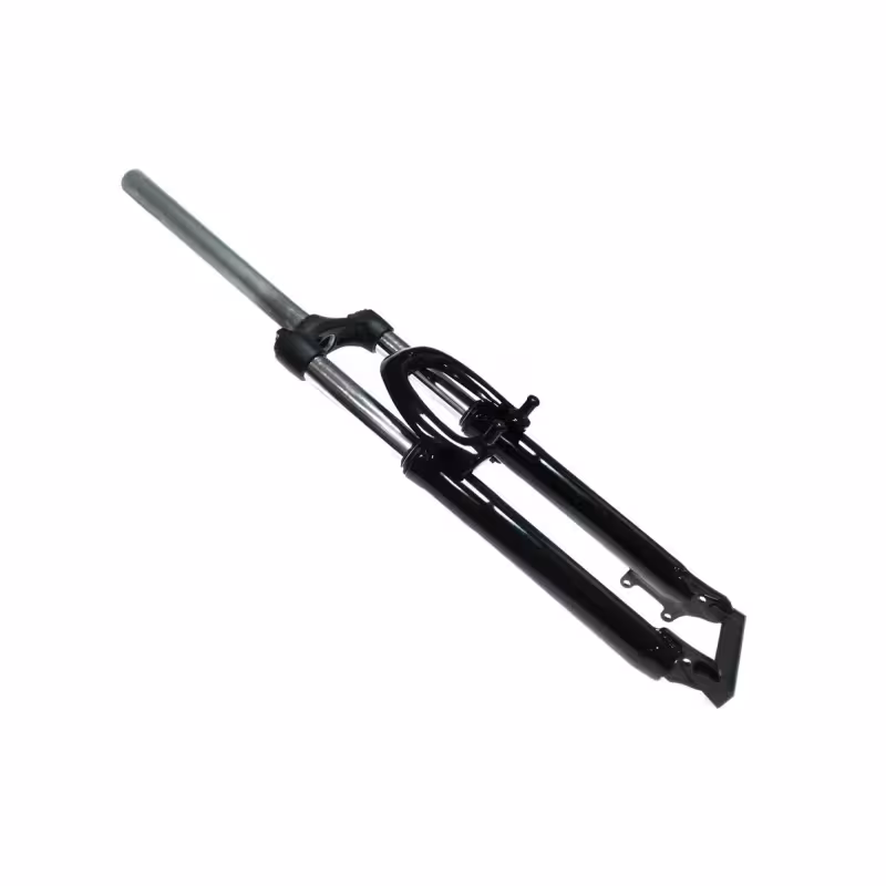 Вилка 27,5" амортизационная Partner, 1 1/8" (28,6), Al-корона, безрезьбовая, Disk/V-Brake, ход 120 мм