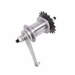 Втулка велосипедная POWER LC-108R, односкоростная, задняя, с ножным тормозом, 36 отверстий, серебристая