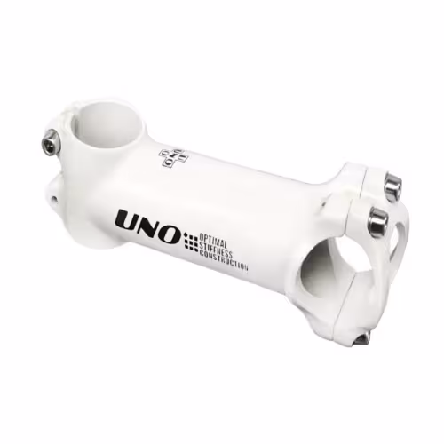 Вынос руля KALLOY AS-027N UNO, алюминиевый, нерегулируемый, безрезьбовой, белый