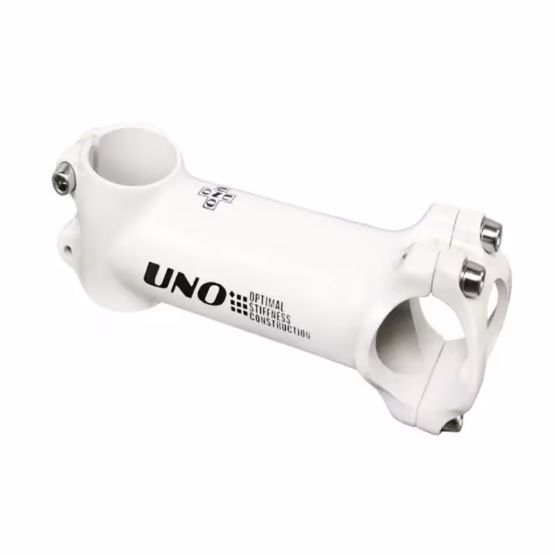 Вынос руля KALLOY AS-027N UNO, алюминиевый, нерегулируемый, безрезьбовой, белый