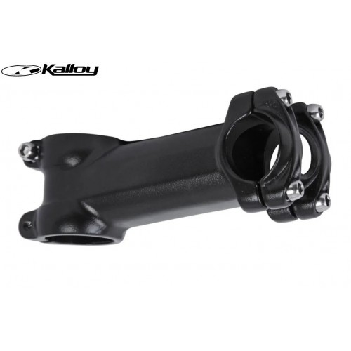 Вынос руля KALLOY AS-158 UNO, алюминиевый, нерегулируемый, безрезьбовой, черный