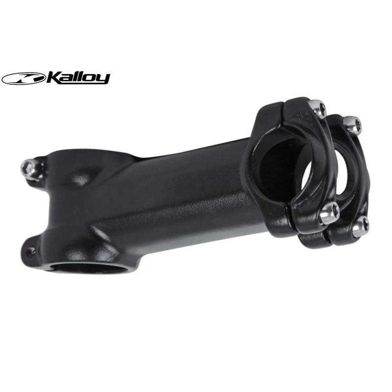 Вынос руля KALLOY AS-158 UNO, алюминиевый, нерегулируемый, безрезьбовой, черный