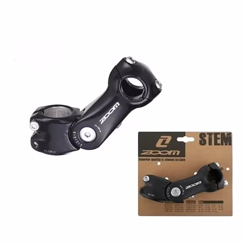 Вынос руля Zoom TDS-C331-8, 105мм x 25,4мм, алюминиевый, регулируемый, безрезьбовой 