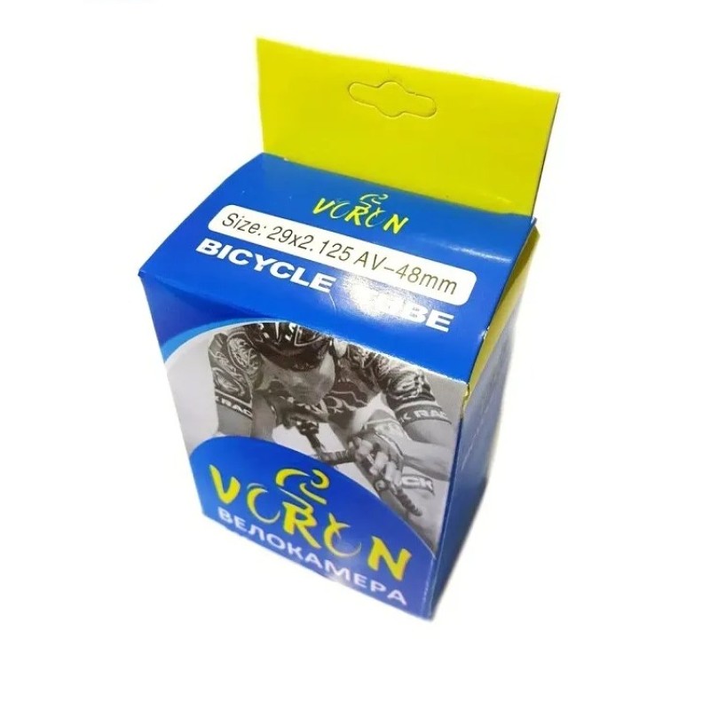 Камера Voron УТ00019499, 29.5x1.95/2.125 бутил, авто-ниппель, A/V-48