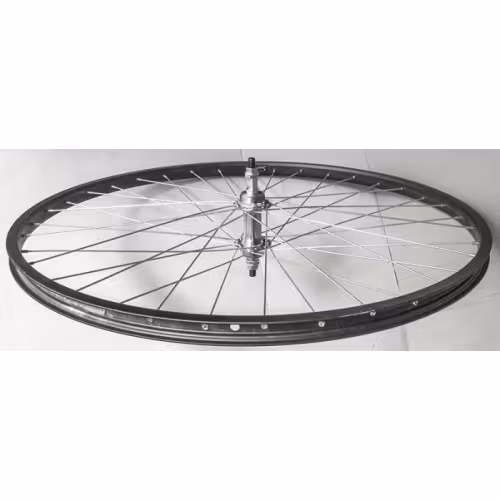 Колесо велосипедное Forward WZ-201R, заднее, 24", 3/8 (гайка), V-Brake, под трещотку 6/7 скоростей, двустеночный обод, в сборе