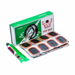 Аптечка велосипедная RED SUN (заплатки 48 шт., клей)