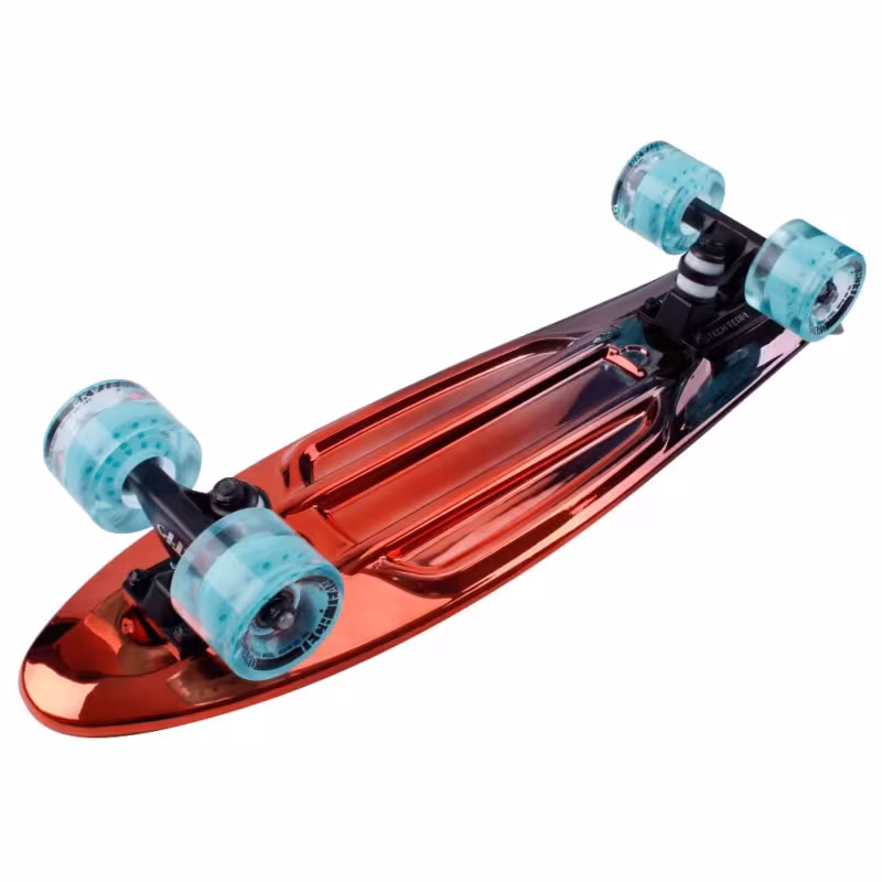 Скейтборд Tech Team Metallic 22 red 