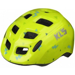 Велошлем детский KLS Zigzag FKE19896, салатовый, размер XS, 45-49 см