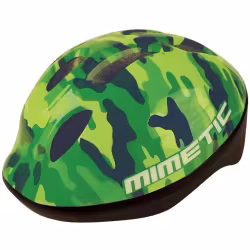 Велошлем детский Bellelli, зеленый камуфляж, размер M, 50-56 см
