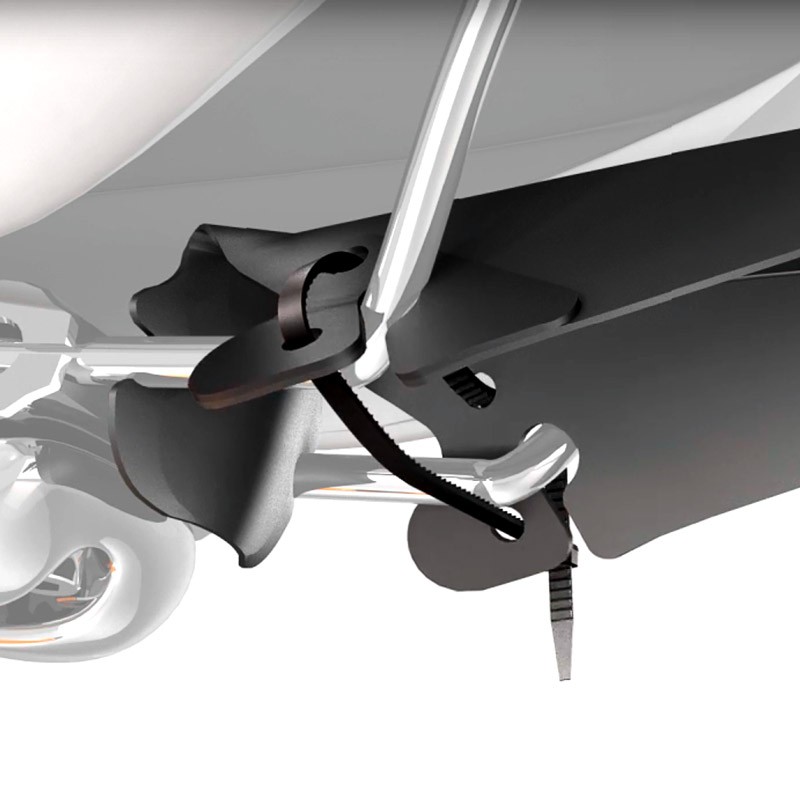 Крыло заднее для велосипеда 20-29" SKS S-Guard NSK11414, черный