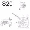 Двигатель бензиновый DDE E700-S20