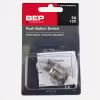 Кнопка включения без фиксации BEP Marine 80-511-0004-00, 12 В, синяя