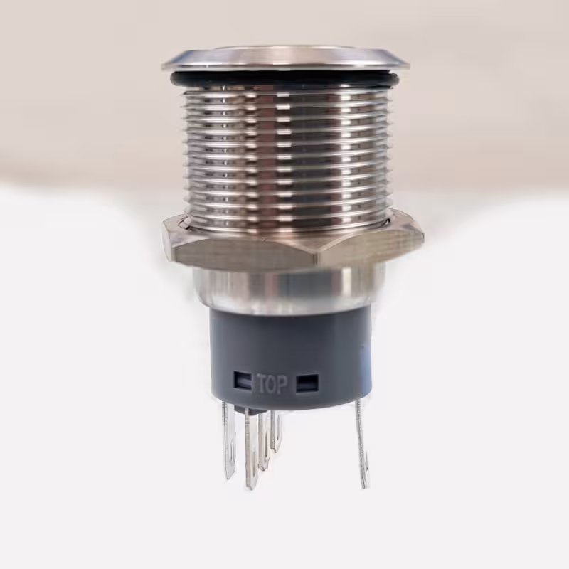 Кнопка включения без фиксации BEP Marine 80-511-0004-00, 12 В, синяя