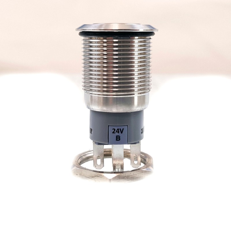 Кнопка включения без фиксации BEP Marine 80-511-0008-00, 24 В, синяя