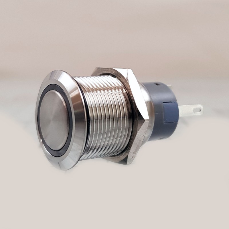 Кнопка включения без фиксации BEP Marine 80-511-0008-00, 24 В, синяя