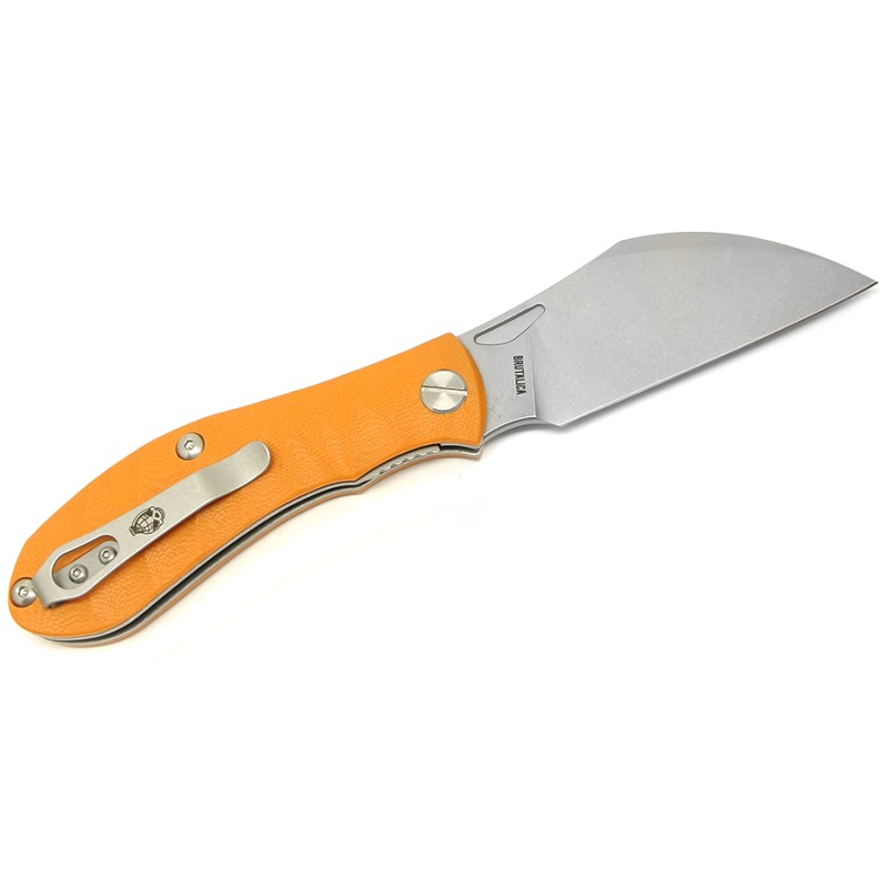 Нож складной Brutalica Knives Tsarap, orange handle