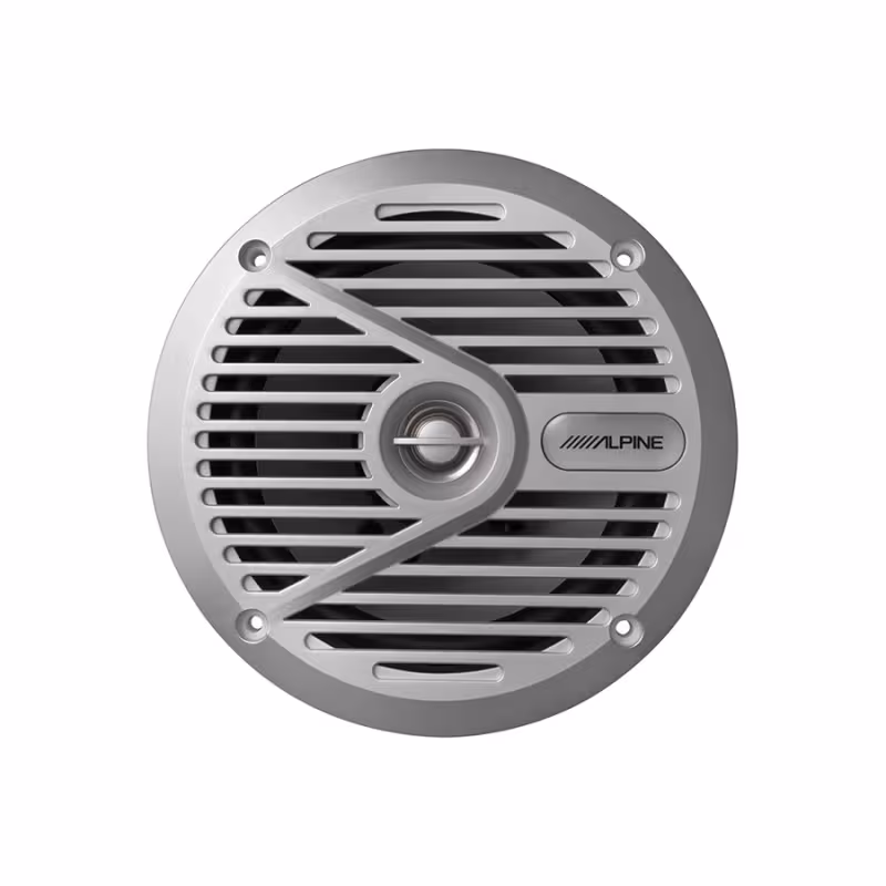Динамики влагозащищенные Alpine SPS-M601 серия Marine 6.5, серебро