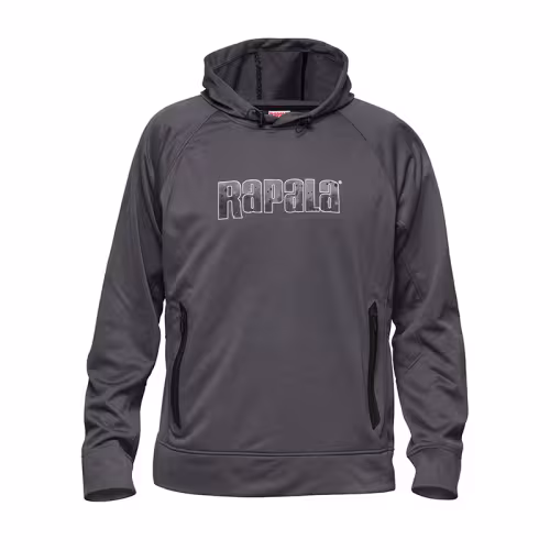 Худи мужское Rapala, полиэстер, серый, размер L