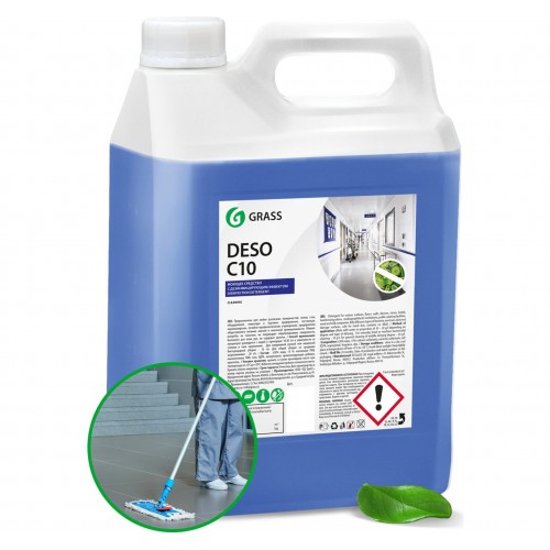Средство для чистки и дезинфекции Grass Deso C10, 5 л