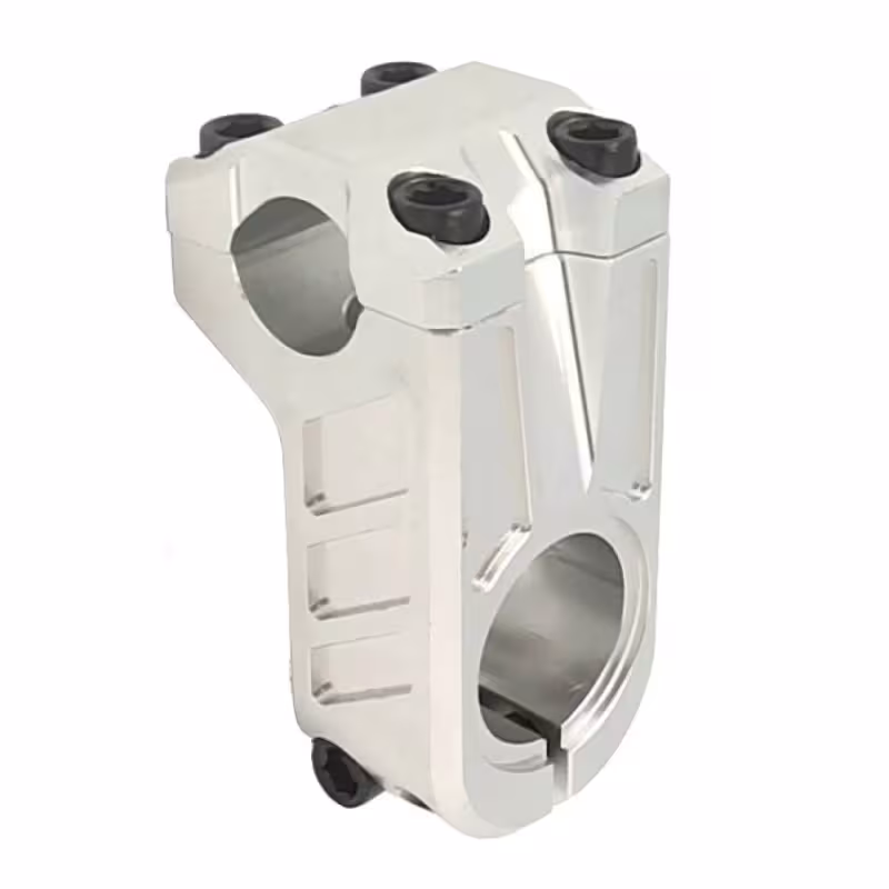 Вынос руля MJ Cycle Mars Silver ZTB10023  алюминиевый, нерегулируемый, безрезьбовой, серебристый