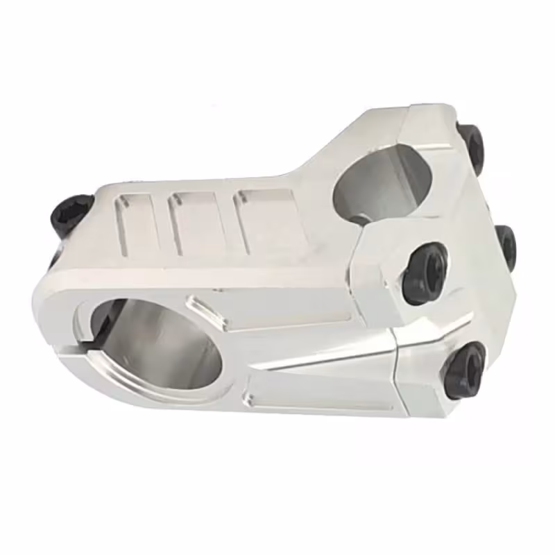 Вынос руля MJ Cycle Mars Silver ZTB10023  алюминиевый, нерегулируемый, безрезьбовой, серебристый