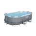 Бассейн каркасный Bestway PowerSteel Swim, 427х250х100 см, 7250 л