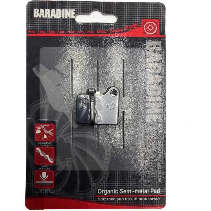 Колодки тормозные Baradine DS-15 для Shimano Deore BR-M555, органические