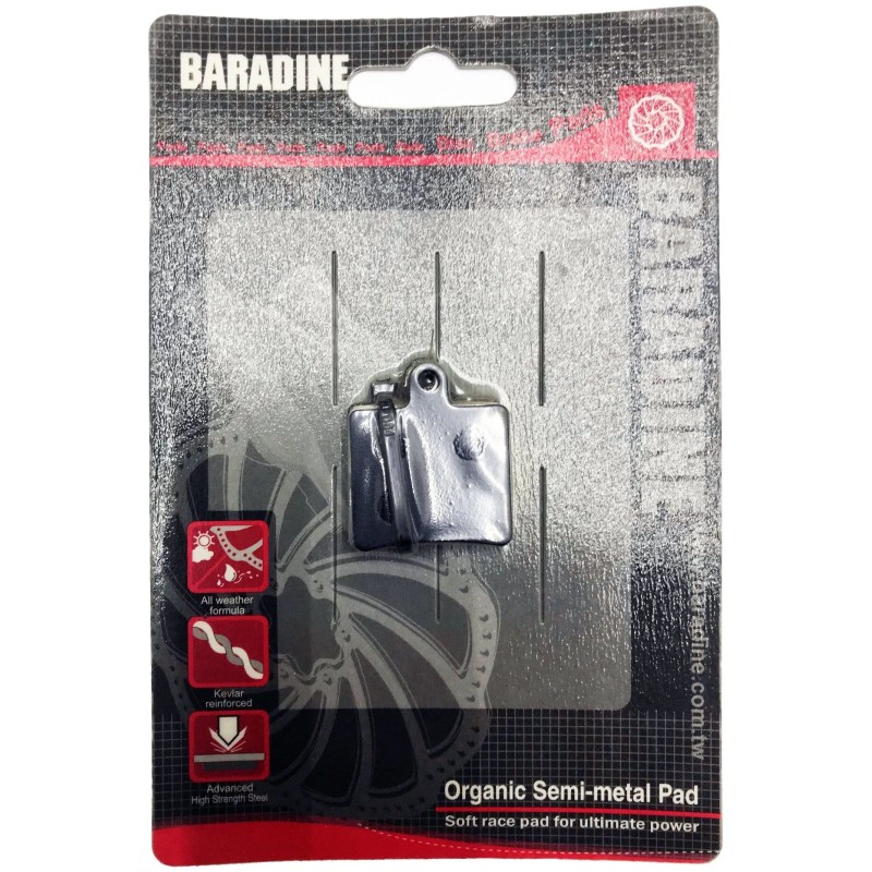 Колодки тормозные Baradine DS-20 для Hope Mini, органические