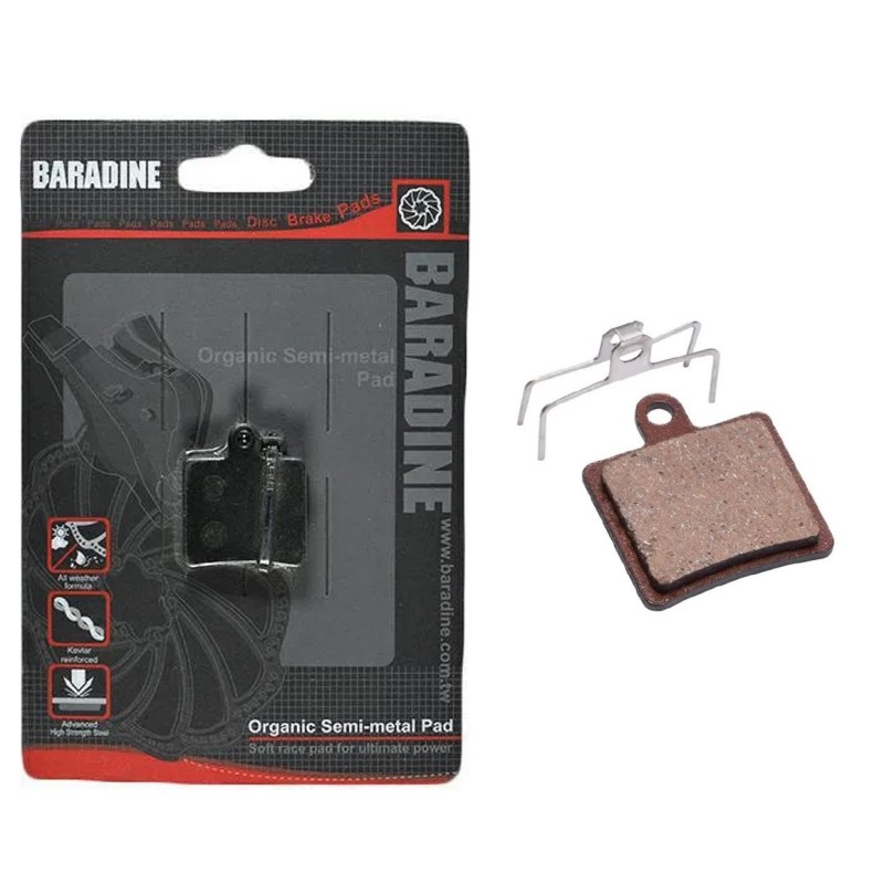 Колодки тормозные Baradine DS-20 для Hope Mini, органические