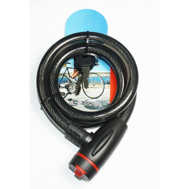 Замок противоугонный High Security УТ00019423, 15/1800 мм