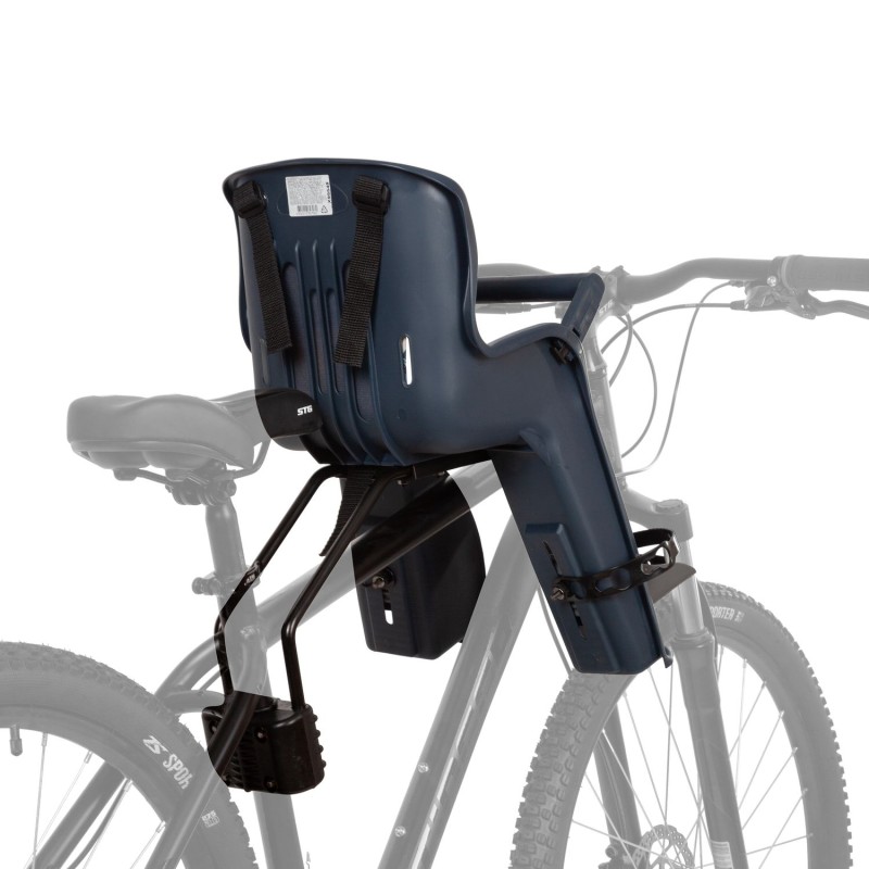 Велокресло детское на раму STG YC-699, нагрузка до 18 кг, синий