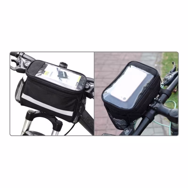 Велосумка для смартфона на руль B-Soul УТ00019516, черный