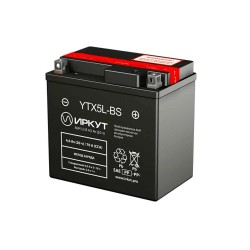 Аккумулятор Иркут YTX5L-BS, 4,5Ah, 12V