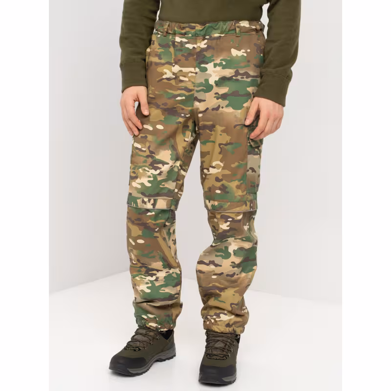 Костюм мужской антимоскитный Huntsman Антигнус-Люкс, смесовая ткань, коричневый камуфляж, размер 56-58, 182-188 см