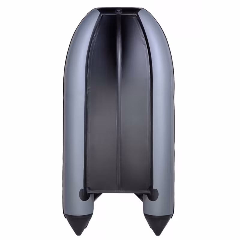 Надувная лодка ПВХ Адмирал 305 Classic, пайол фанерный, серый