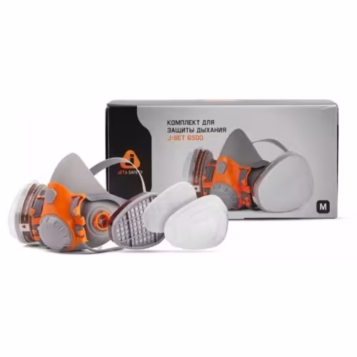 Респиратор Jeta Safety J-SET 6500, размер M (фильтры в комплекте)