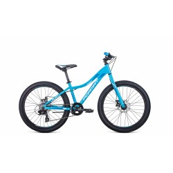 Велосипед городской подростковый FORMAT 6424 24, рост OS, 7 скоростей, бирюзовый матовый
