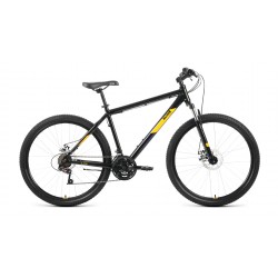 Велосипед горный хардтейл взрослый Altair AL D 27.5 ( 21 скорость, рост 19 ) черный/оранжевый