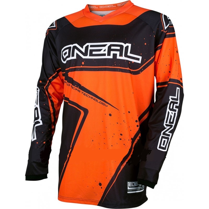 Мотокостюм мужской O'neal Element Racewear, полиэстер, оранжевый, размер M