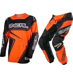 Мотокостюм мужской O'neal Element Racewear, полиэстер, оранжевый, размер L