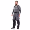 Полукомбинезон-вейдерсы мембранные Dragonfly Quad Pro Grey Black, размер XL