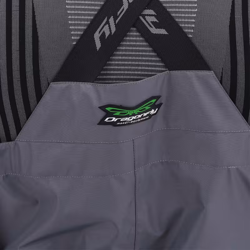 Полукомбинезон-вейдерсы мембранные Dragonfly Quad Pro Grey Black, размер XL