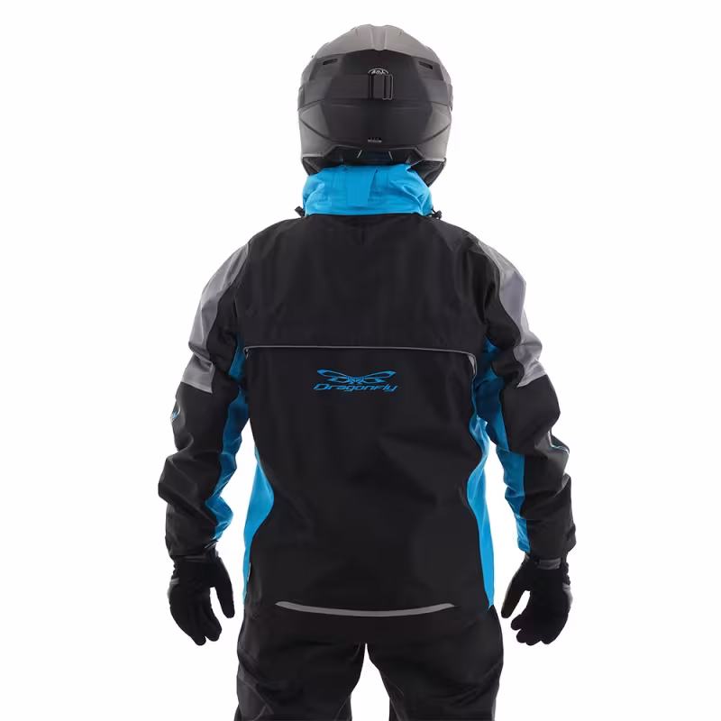 Куртка мужская Dragonfly Quad PRO, синий/черный, размер L, 182 см