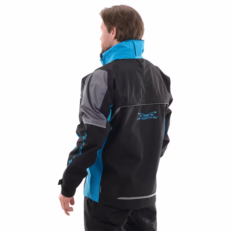 Куртка мужская Dragonfly Quad PRO, синий/черный, размер L, 182 см