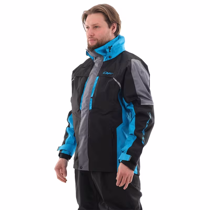 Куртка мужская Dragonfly Quad PRO, синий/черный, размер XL, 188 см