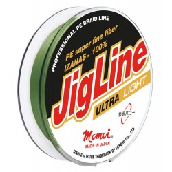 Шнур плетеный Momoi JigLine Ultra Light 0.04 мм, 2.4 кг, 100 м