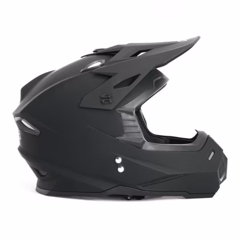 Мотошлем Hizer J6801 #3, черный матовый, размер S